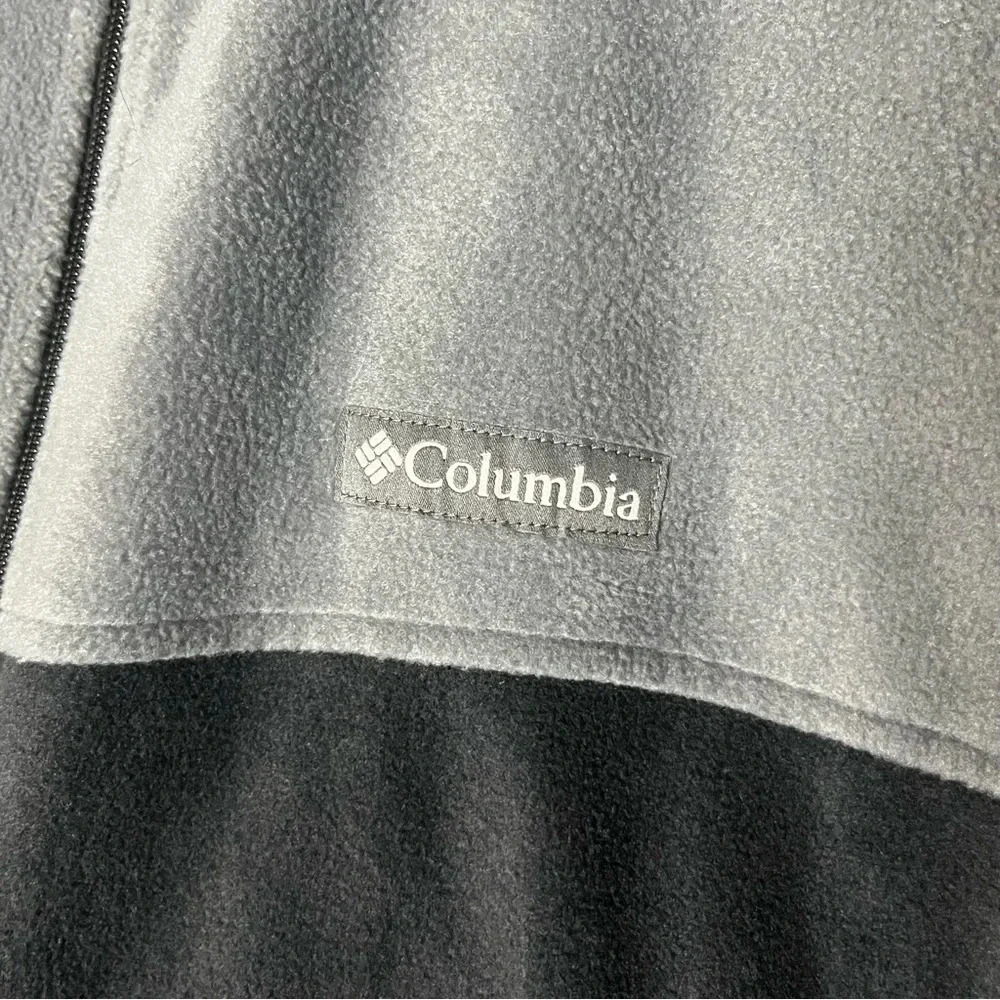 Columbia Steens Mountain 2.0 Fleece Zip Jacket Mens XXL Black Gray Outerwear New - Picture 6 of 11